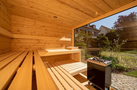 Außensauna als klassische Sauna